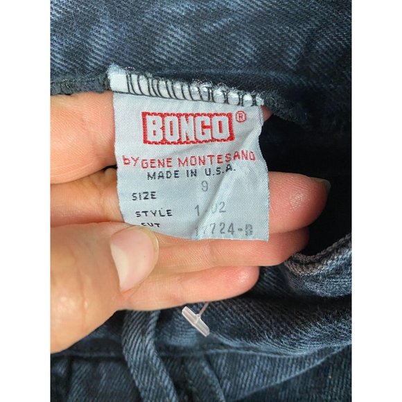 Bongo Jeans Women's Size 9 Mom Denim Zipper Fly Made In USA - Picture 9 of 9